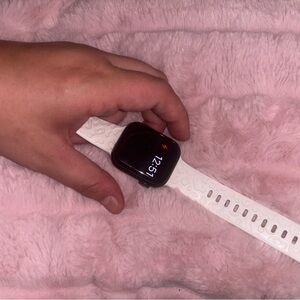 Smartwatch with White Band